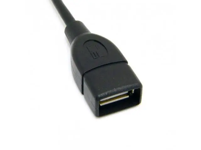 Alt view image 4 of 7 - SM 480Mbps USB 2.0 Right Angled 90 Degree A type Male to Female Extension Cable 10cm