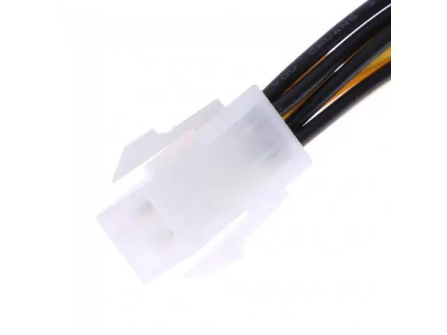 Alt view image 6 of 7 - SM 10cm 4Pin to 8 Pin EPS 12V ATX Motherboard Power Supply Adapter Converter Cable
