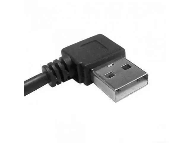 Alt view image 5 of 7 - SM 480Mbps USB 2.0 Right Angled 90 Degree A type Male to Female Extension Cable 10cm