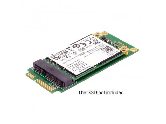 Alt view image 6 of 6 - CY 3x5cm mSATA Adapter to 3x7cm Mini PCI-e SATA SSD for Asus Eee PC 1000 S101 900 901 900A T91 SA-212