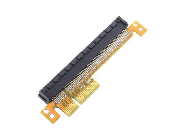 Alt view image 3 of 7 - SM PCI-E Express 4x to 16x Extender Converter Riser Card Adapter Male to Female