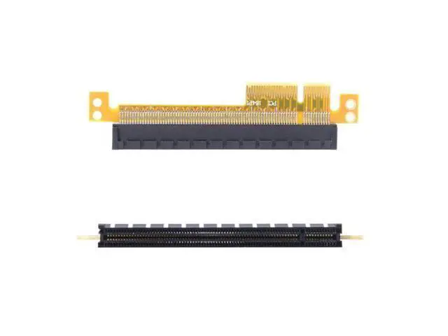 Alt view image 4 of 7 - SM PCI-E Express 4x to 16x Extender Converter Riser Card Adapter Male to Female