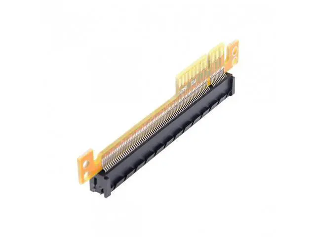 Alt view image 7 of 7 - SM PCI-E Express 4x to 16x Extender Converter Riser Card Adapter Male to Female