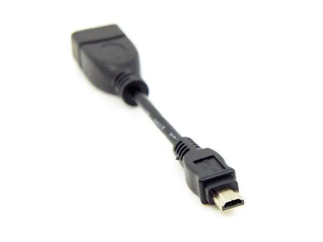 Alt view image 4 of 7 - SM VMC-UAM1 USB 2.0 OTG Cable Mini A Type Male to USB Female Host for Sony Handycam & PDA & Phone