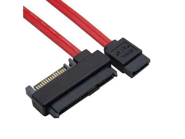 Alt view image 3 of 7 - SFF-8482 SAS 29 Pin to 7 Pin SATA Cable SF-088-0.5M