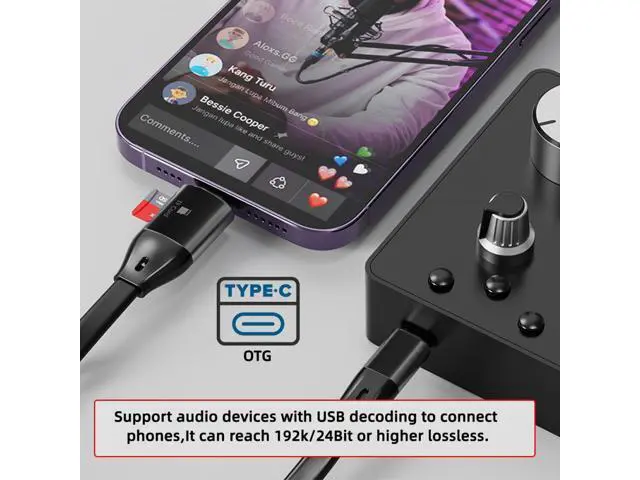 Alt view image 2 of 7 - Type-C USB-C Male to Male USB 3.1 10Gbps & TF Micro-SD Card Reader Flat Slim FPC Data Cable for Laptop Phone