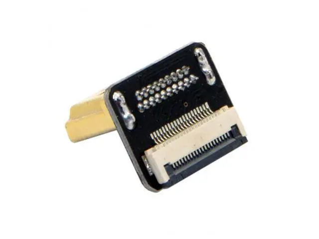 Alt view image 2 of 7 - HKCY CN-018-UP CYFPV HDMI Type A Male Connector Up Angled 90 Degree for FPV HDTV Multicopter Aerial Photography