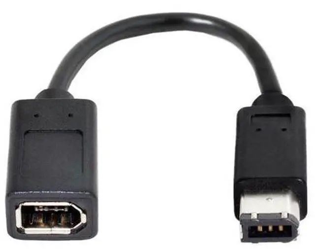 Main image of HKCY IEEE 1394 6Pin Female to 1394a 6Pin Male Extension Data Video Capture Card Firewire 400 to 400 Cable 20cm