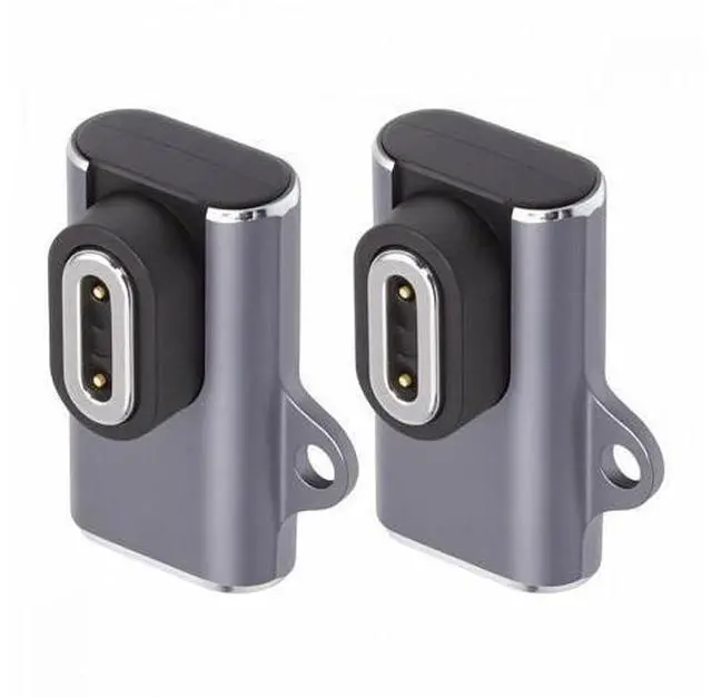 Main image of Cable 2pcs/lot Magnetic Smart Watch Charging Adapter Horizontal USB Type-C to 2-Pin Compatible with IMOO Z6 Z6S Z6Pro Z7 Z7A Z7S Z8 Z8A Z9 Z10 Z11