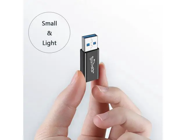 Alt view image 7 of 7 - 4pcs/lot USB 3.1 Type-A Male Female to USB-C Female Power Data 10Gbps Adapter for Laptop Phone