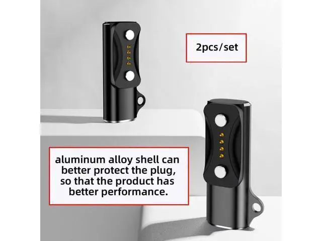Alt view image 5 of 7 - 2pcs/lot Magnetic Smart Watch Charging Adapter USB Type-C to 2-Pin Compatible with Polar Vantage V3 M3 Pacer Pro IGNITE3 Grit X2