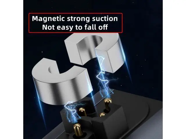 Alt view image 4 of 7 - 2pcs/lot Magnetic Charging Adapter USB Type-C to 4-Pin Horizontal Vertical Rhomboid Contacts Compatible with Bone Conduction Headphone S70