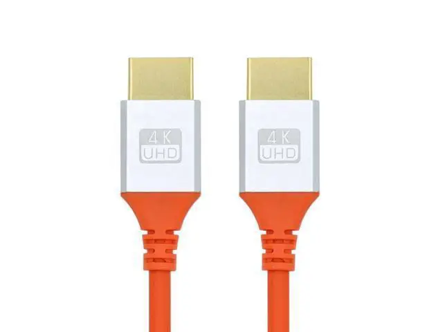 Alt view image 7 of 7 - HKCY HDMI 4K to HDMI Ultra Soft High Flex HDTV Cable Hyper Super Flexible Cord High Speed Type-A Male to Male for Computer HDTV