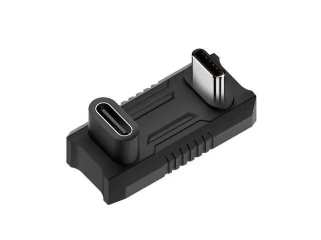 Alt view image 2 of 7 - HKCY 20Gbps USB3.1 Type C Male to Female Power Data Video Adapter Opposite U Shape Back Angled Compatible with ROG Ally Steam Deck Phone NS Switch