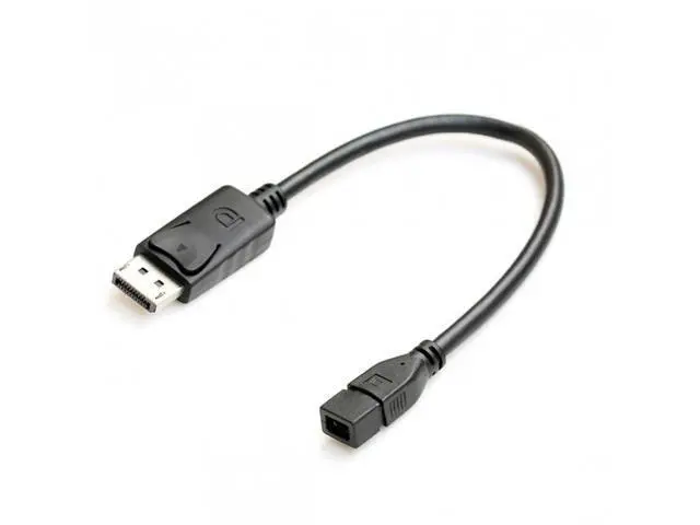 Alt view image 2 of 7 - SM DP DisplayPort Male to Mini DP DisplayPort Female Cable 20cm for Displays HDTV Monitor