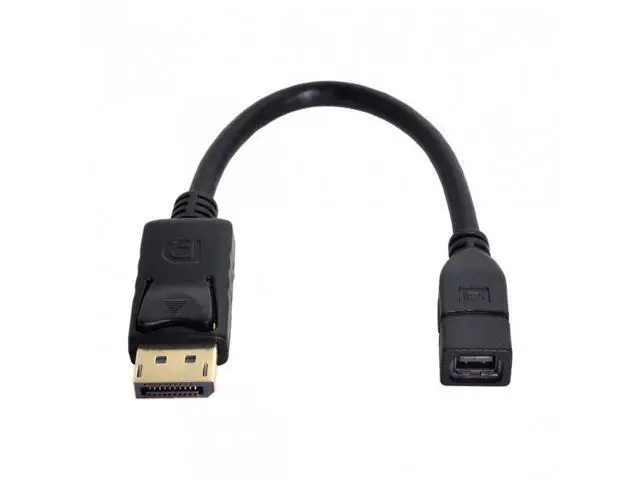 Alt view image 6 of 7 - SM DP DisplayPort Male to Mini DP DisplayPort Female Cable 20cm for Displays HDTV Monitor