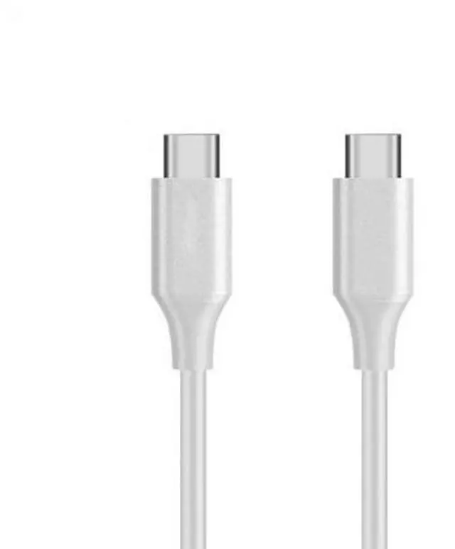 Main image of 200cm White Type-C USB-C Male to Male USB 2.0 Version Data Cable Support PD 65W for Laptop Phone