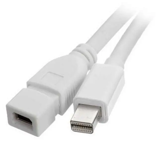 Alt view image 5 of 5 - 6ft Mini DisplayPort Male to Mini DP DisplayPort Female Extension Cable 1.8m DP-019-1.8M