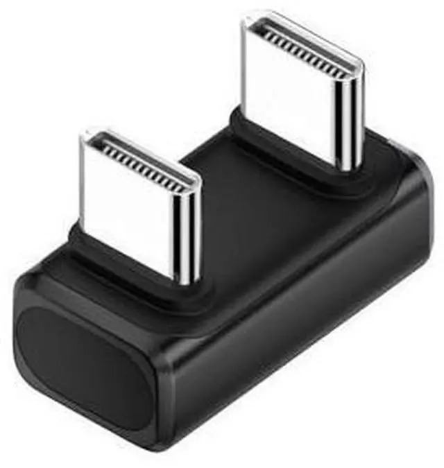 Main image of Cable USB5.0 80Gbps Male to Male Extension Adapter Opposite U Shape Back Angled with 240W 16K 8K 5K Compatible with USB4.0 Thunderbolt3/4/5