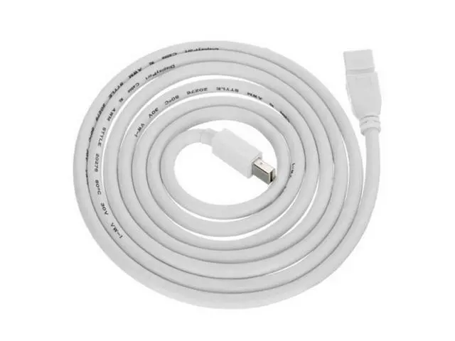 Alt view image 2 of 7 - SM 6ft Mini DisplayPort Male to Mini DP DisplayPort Female Extension Cable 1.8m