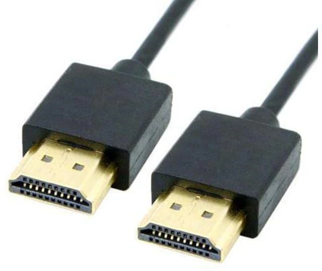 Alt view image 2 of 7 - SM OD 4.0mm standard HDMI 1.4 male to HDMI male HDTV Cable for PC Laptop HDTV 1m