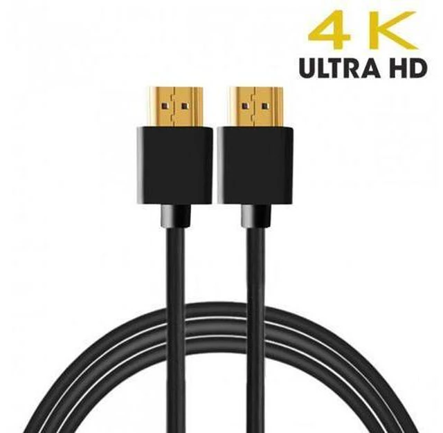Alt view image 4 of 7 - SM OD 4.0mm standard HDMI 1.4 male to HDMI male HDTV Cable for PC Laptop HDTV 1m