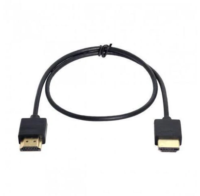Alt view image 5 of 7 - SM OD 4.0mm standard HDMI 1.4 male to HDMI male HDTV Cable for PC Laptop HDTV 1m