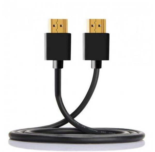 Alt view image 6 of 7 - SM OD 4.0mm standard HDMI 1.4 male to HDMI male HDTV Cable for PC Laptop HDTV 1m