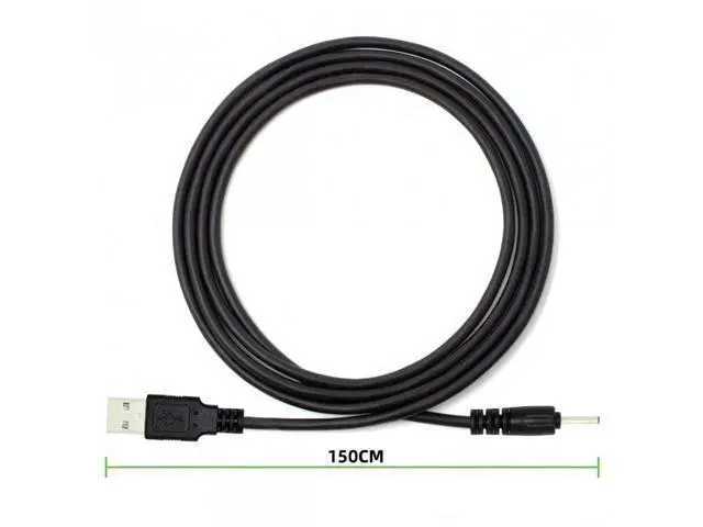 Alt view image 7 of 7 - CY 2pcs/lot USB 2.0 Male Type-A to 5V DC 2.0x0.7mm DC Power Round Plug Cable 150cm 24AWG