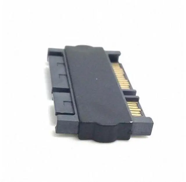 Main image of SM 3.5" & 2.5inch SATA 22Pin 7+15 Male to SATA 22P 7+15 Male extension convertor Straight adapter