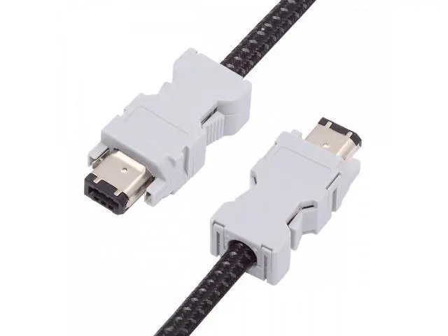 Alt view image 7 of 7 - SM-6P I/O Connector IEEE 1394 6Pin CN3 Plug 55100-0670 Male JZSP-CMP9-1-E Compatible with Yaskawa Panasonic Servo 54280-0609