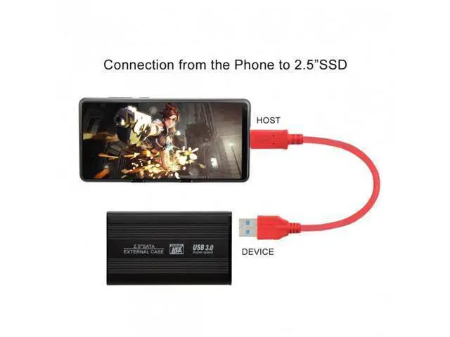 Alt view image 4 of 5 - USB 3.1 Type C Male USB-C Host to Standard USB3.0-A Male Device OTG Data Cable 30cm for Laptop Phone Cable