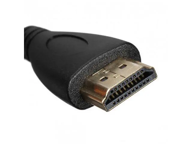 Alt view image 4 of 6 - SM Black HDMI Male to HDMI Male Stretch Spring Cable for HDTV DVB DVD PC 1080p 4ft