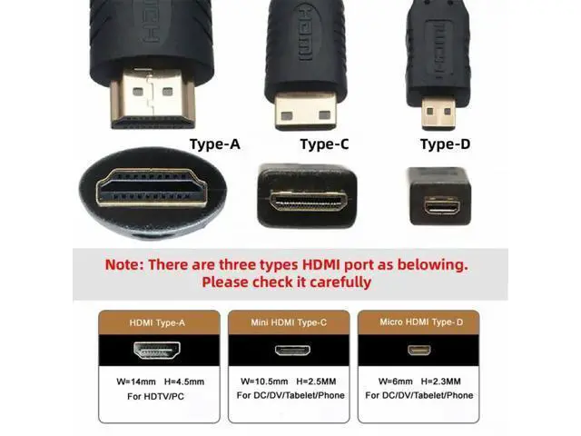 Alt view image 4 of 7 - 2pcs/set HDMI to Micro HDMI Type A to Type-D Male Connector Socket for Raspberry PI 3B/3B+/4B Opposite U Shape Back Angled