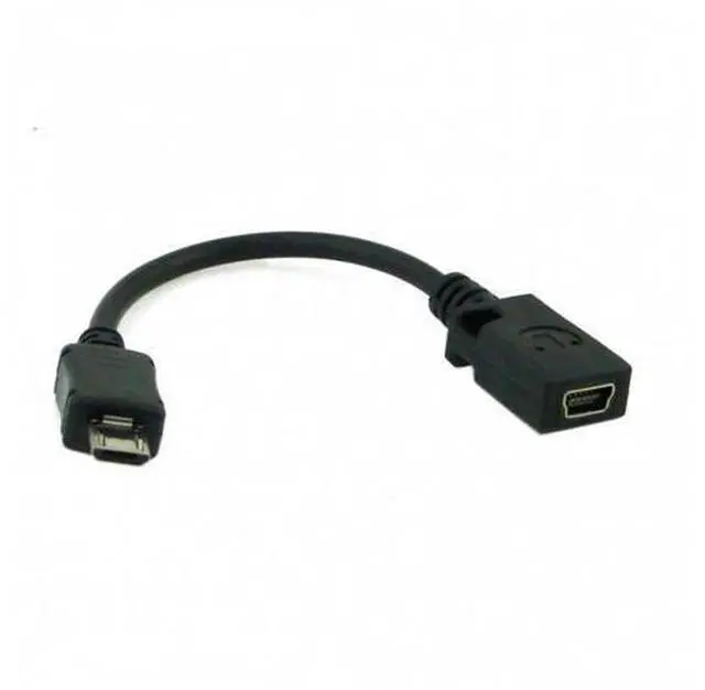 Main image of SM Micro USB 5pin Male to Mini USB 5Pin Female Data Charge Cable 10cm