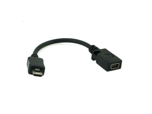 Alt view image 3 of 7 - SM Micro USB 5pin Male to Mini USB 5Pin Female Data Charge Cable 10cm
