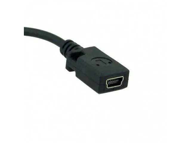 Alt view image 4 of 7 - SM Micro USB 5pin Male to Mini USB 5Pin Female Data Charge Cable 10cm