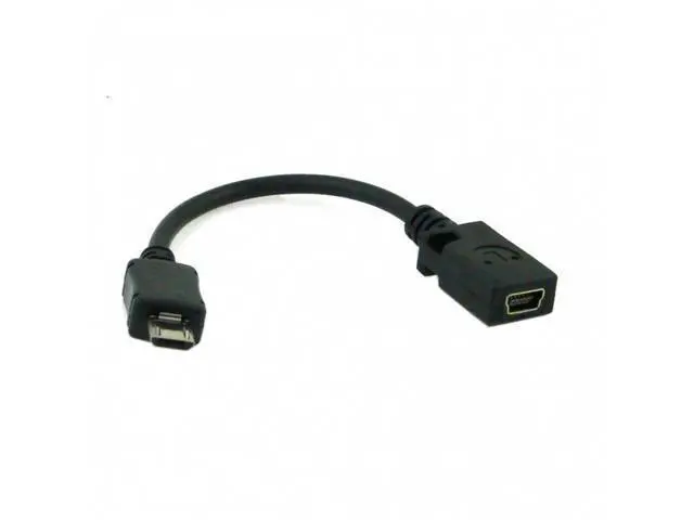 Alt view image 7 of 7 - SM Micro USB 5pin Male to Mini USB 5Pin Female Data Charge Cable 10cm