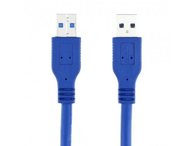 Alt view image 2 of 6 - SM New Super USB 3.0 Standard A Type Male to A Type Male Cable 1m