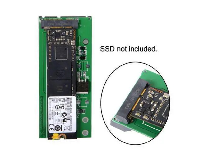 Alt view image 5 of 7 - SM SATA 22P 7+15 to MSATA Mini PCI-E PCBA Assembly only for UX31 UX21 XM11 SSD Solid State Disk