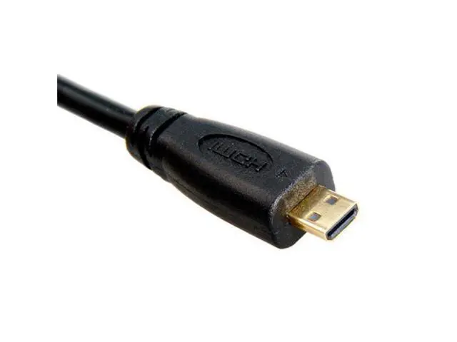 Alt view image 4 of 7 - SM Micro HDMI male to HDMI female Adapter short Cable 10cm for XOOM Droid X