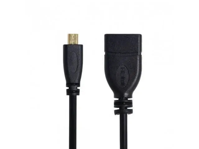Alt view image 5 of 7 - SM Micro HDMI male to HDMI female Adapter short Cable 10cm for XOOM Droid X