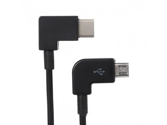Alt view image 6 of 7 - SM Remote Controller Data Cable Type-C to Micro USB for DJI Mavic Pro Platinum Mavic Pro RC Accessories