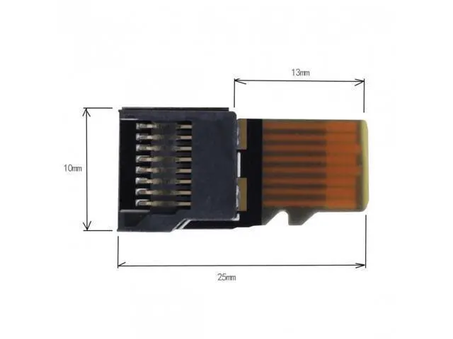 Alt view image 6 of 7 - HKCY EP-033-BK-5PCS 5pcs/lot Micro SD TF Memory Card Kit Male to Female Extension Adapter Extender Test Tools PCBA Reader for Car GPS Phone