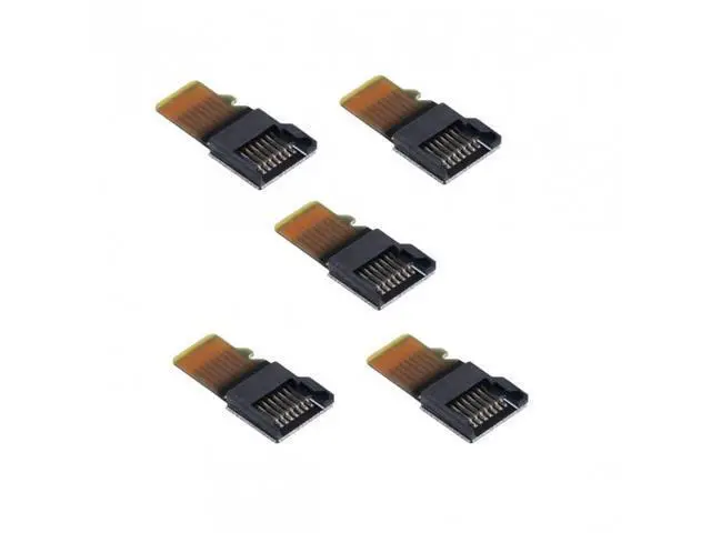 Alt view image 3 of 7 - HKCY EP-033-BK-5PCS 5pcs/lot Micro SD TF Memory Card Kit Male to Female Extension Adapter Extender Test Tools PCBA Reader for Car GPS Phone