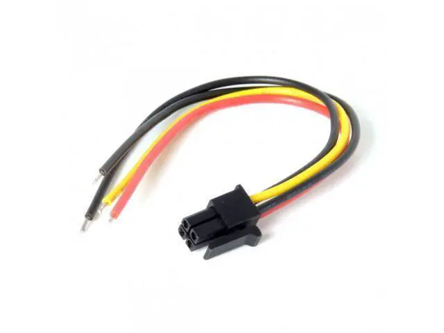 Alt view image 7 of 7 - SM ATX Molex Micro Fit Pitch 3.0mm 4Pin Male to Open Wire Power Adapter Cable 15cm 20AWG UL1007