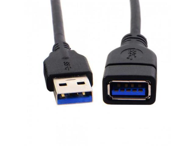 Alt view image 5 of 6 - SM USB 3.0 Type-A Male to USB 3.0 Type-A Female Extension Cable 20cm 5Gbps