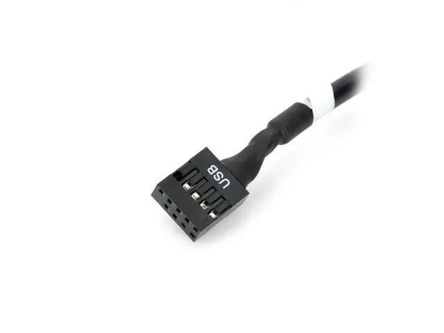 Alt view image 6 of 7 - SM USB 2.0 9Pin Motherboard Housing Male to USB 3.0 20pin Header Device Female Cable