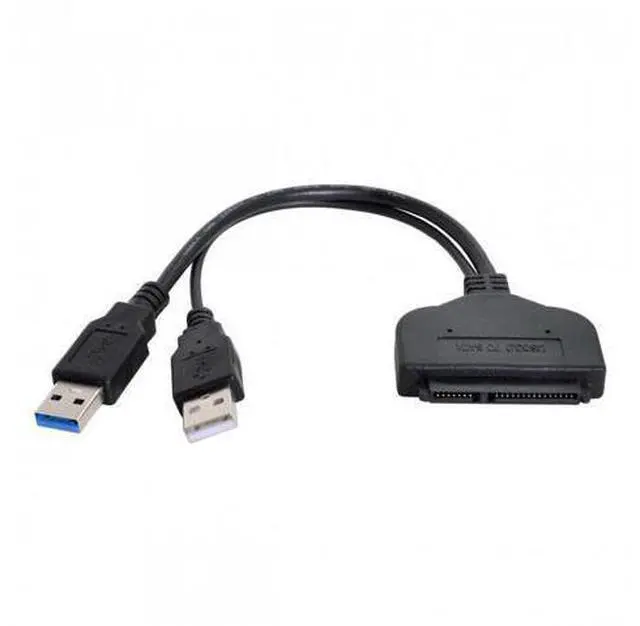 Alt view image 5 of 7 - HKCY U3-067 USB 3.0 to SATA 22Pin 2.5" Hard disk driver Adapter With extral USB Power cable