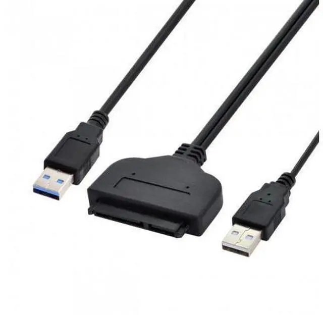 Alt view image 6 of 7 - HKCY U3-067 USB 3.0 to SATA 22Pin 2.5" Hard disk driver Adapter With extral USB Power cable